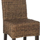 Safavieh Avita Natural Wicker 18 Inch Dining Chair