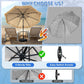 EightFoot Tiki Outdoor Umbrella With Tilt For Patio
