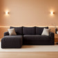 Modular Sectional Sofa Memory Foam Oversized Chaise-0