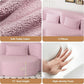 Powder Pink Ultra Comfort Contemporary Foldable Sleeper Sofa