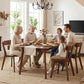 Walnut Solid Wood Farmhouse Dining Chairs Collection