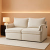Convertible King Sofa Bed with USB Charging and Pockets-0