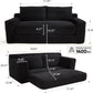 Convertible Loveseat Sofa Bed with Memory Foam Comfort