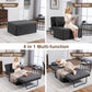 Convertible Sleeper Chair Bed with Adjustable Backrest