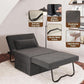 Convertible Sleeper Chair Bed with Adjustable Backrest