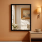 24X32Inch Beveled Aluminum Framed Mirror Brushed Black