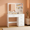 Makeup Vanity Desk With Illuminated Mirror Storage