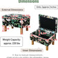 Multifunctional Storage Ottoman With Hidden Lid