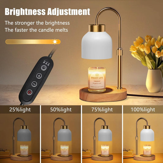 Candle Warmer Lamp With Adjustable Dimmer Brightness-1