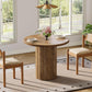 Circular Dining Table Thirty One Inch Sturdy Base Design