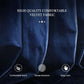 Blue Velvet Upholstered Dining Chairs Set Of 6 Studded