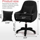 Velvet Home Office Chair Height Adjustable For Desk Use