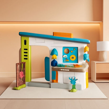 Baby Learning Toy Playhouse With Interactive Stages