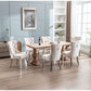 Velvet Dining Chairs Set Of 4 With Solid Wood Frames