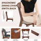 Walnut Solid Wood Farmhouse Dining Chairs Collection