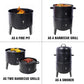 16 Inch Vertical Charcoal Smoker Grill Thermometer