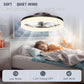 Smart Bladeless Ceiling Fan With Remote And LED Lights