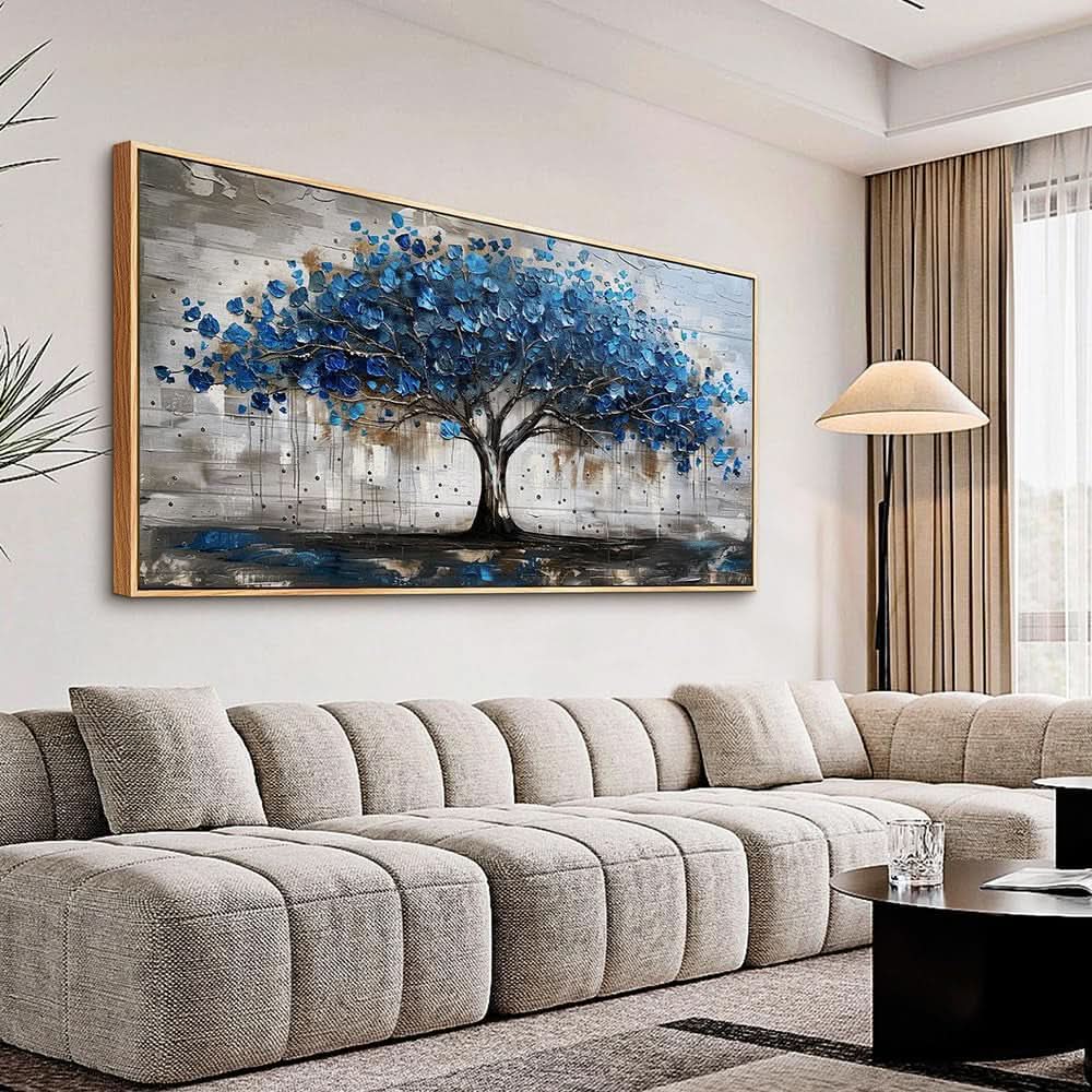 20x40 Inch Framed HD Canvas Panoramic Landscape Art