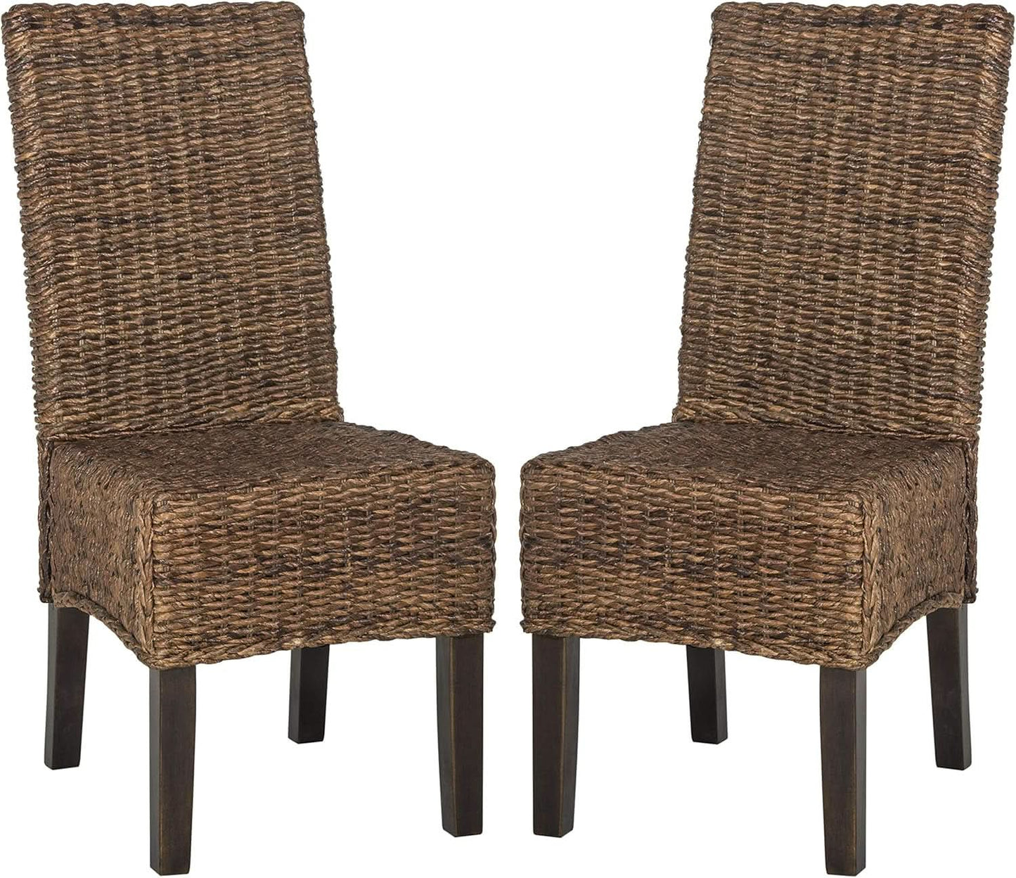 Safavieh Avita Natural Wicker 18 Inch Dining Chair