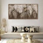 Professional Neutral Canvas Wall Art 24x48 Framed