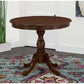 Round Dining Table 36x36 Inches With Pedestal Base