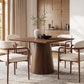 Space Saving Square Shaped Dining Table Pedestal Base