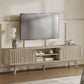 Light Oak 70-Inch TV Stand with Storage Cabinets
