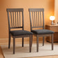 Shullden Gray Spindle Back Dining Chairs Set Of 2