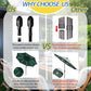 9ft Weatherproof Outdoor Solar LED Patio Umbrella Pro