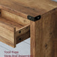 Sofa Console Table Forty Seven Inches Three Drawers Narrow
