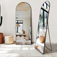 Arched Full Length Standing Mirror 56x20 Large Floor Mirror