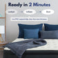 Pillow-Top Plush Full-Size Air Mattress Built-In Pump-4