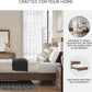 Ashley Hollinaze King Size Panel Bed LED Back lighting