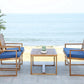 Acacia Patio Furniture Set for Outdoor Dining Comfort