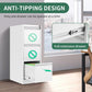 White 3 Drawer Vertical File Cabinet Locking Mechanism
