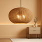 22In Rattan Chandelier Pendant Light Farmhouse Ceiling