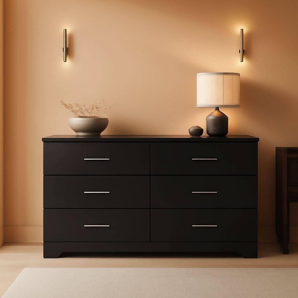 Storkcraft Brookside 6 Drawer Dresser For Nursery Furniture-0