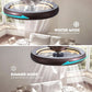 20 Inch Ceiling Fan With Dimmable Led Lights And Remote