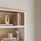 Rustic Farmhouse Bookcase Five Tier Wooden Storage