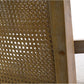 Counter Stool With Cane Back And Upholstered Seat Kitchen
