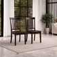Seventy Inch Black Farmhouse Dining Table Set Collection