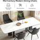Black Modern Dining Chairs Set Of 4 With Thick Cushions