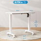 Electric Standing Desk 35x20 White Height Adjustable