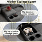 67.9 Inch RV Dark Leatherette Living Room Sofa Recliner