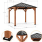 10x10 Hardtop Gazebo Premium Outdoor Patio Enclosure