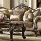 4 Piece Traditional Living Room Set With 91In Sofa Loveseat Chair Coffee Table