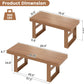 Brown Extendable Dining Table Accommodates Large Parties