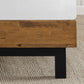 King Platform Bed Frame Featuring Adjustable Headboard