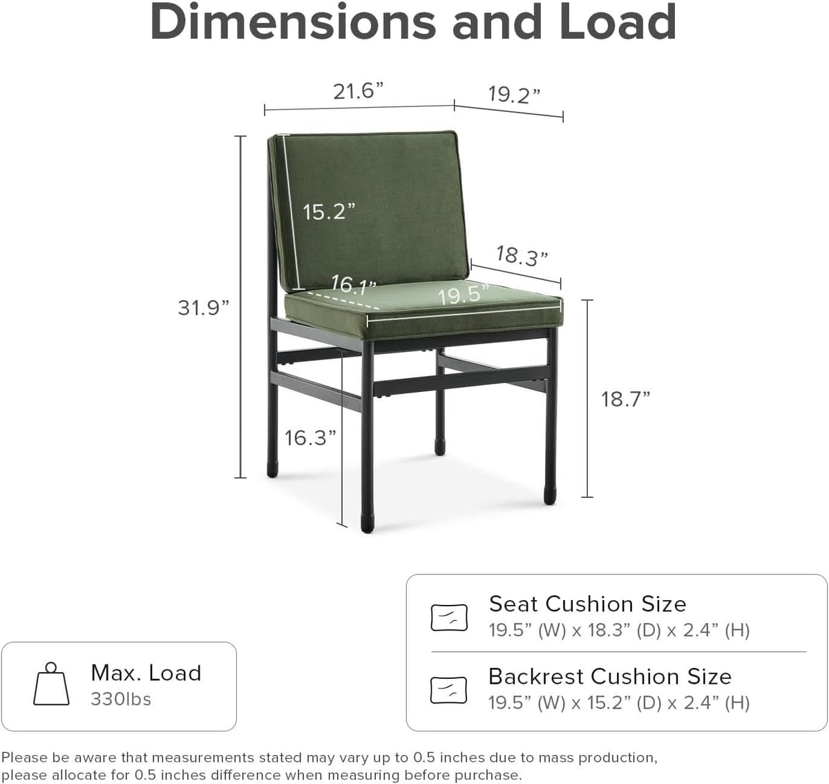Odelia Olive Green Velvet Dining Chairs With Removable Cushion Covers