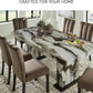 Pair Contemporary Velvet Dining Chairs Chocolate Brown